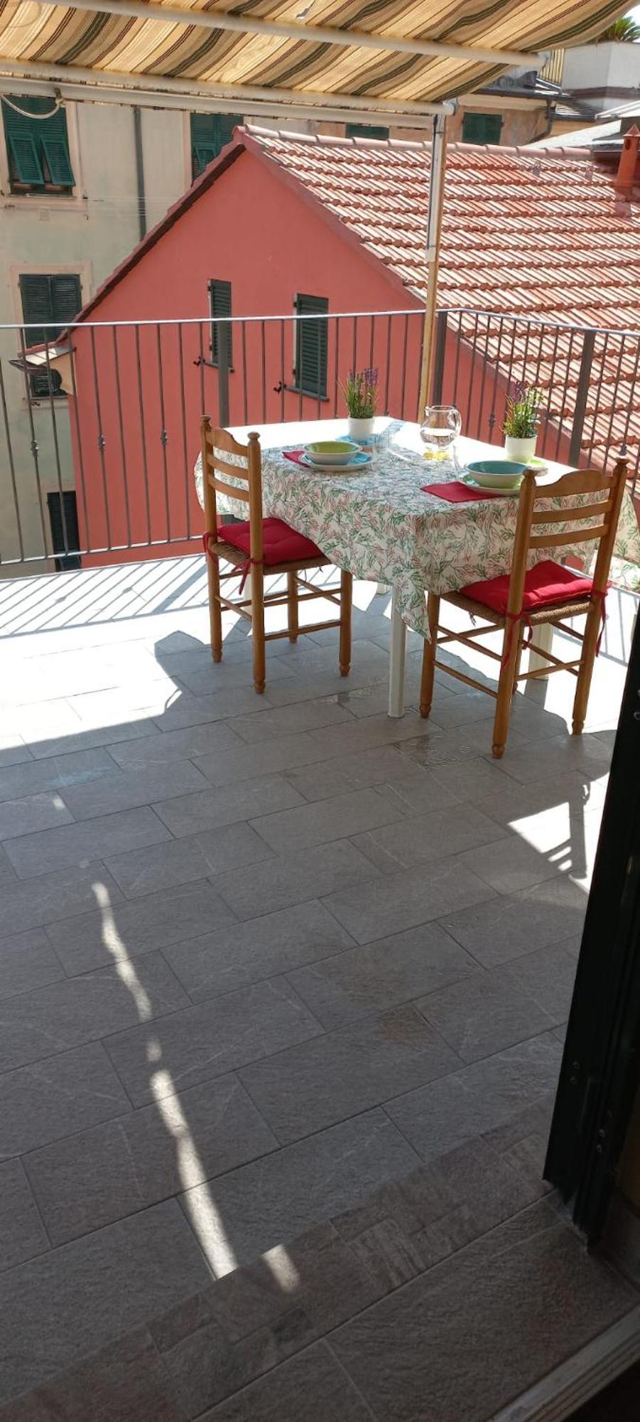 Апартаменты La Casa Sui Tetti Кьявари Экстерьер фото